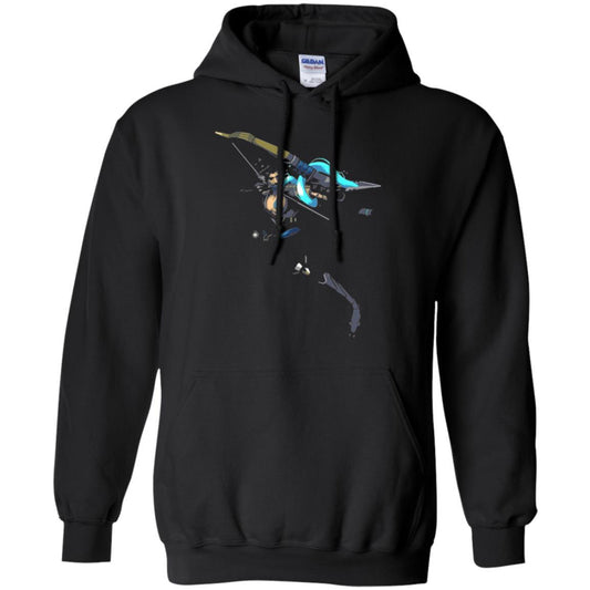 Overwatch Hanzo Dragonstrike Spray T-shirt Black