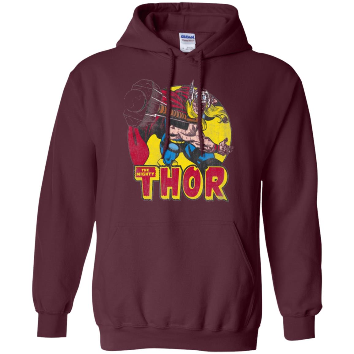 Comic Marvel T-shirt The Mighty Thor Maroon