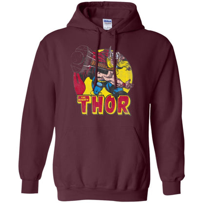 Comic Marvel T-shirt The Mighty Thor Maroon