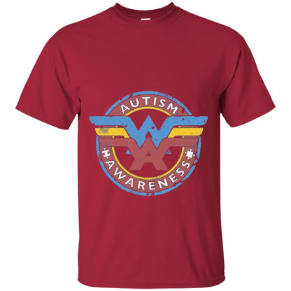 Autism Awareness T-shirt Cardinal