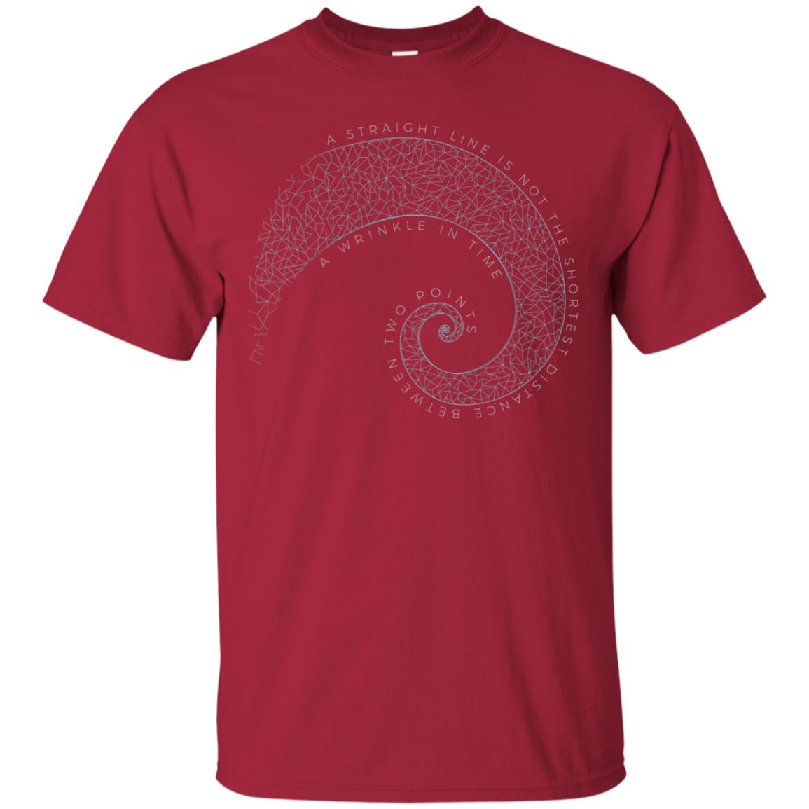 A Wrinkle In Time A Straight Line Movie Lover T-shirt Cardinal