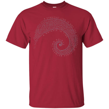 A Wrinkle In Time A Straight Line Movie Lover T-shirt Cardinal