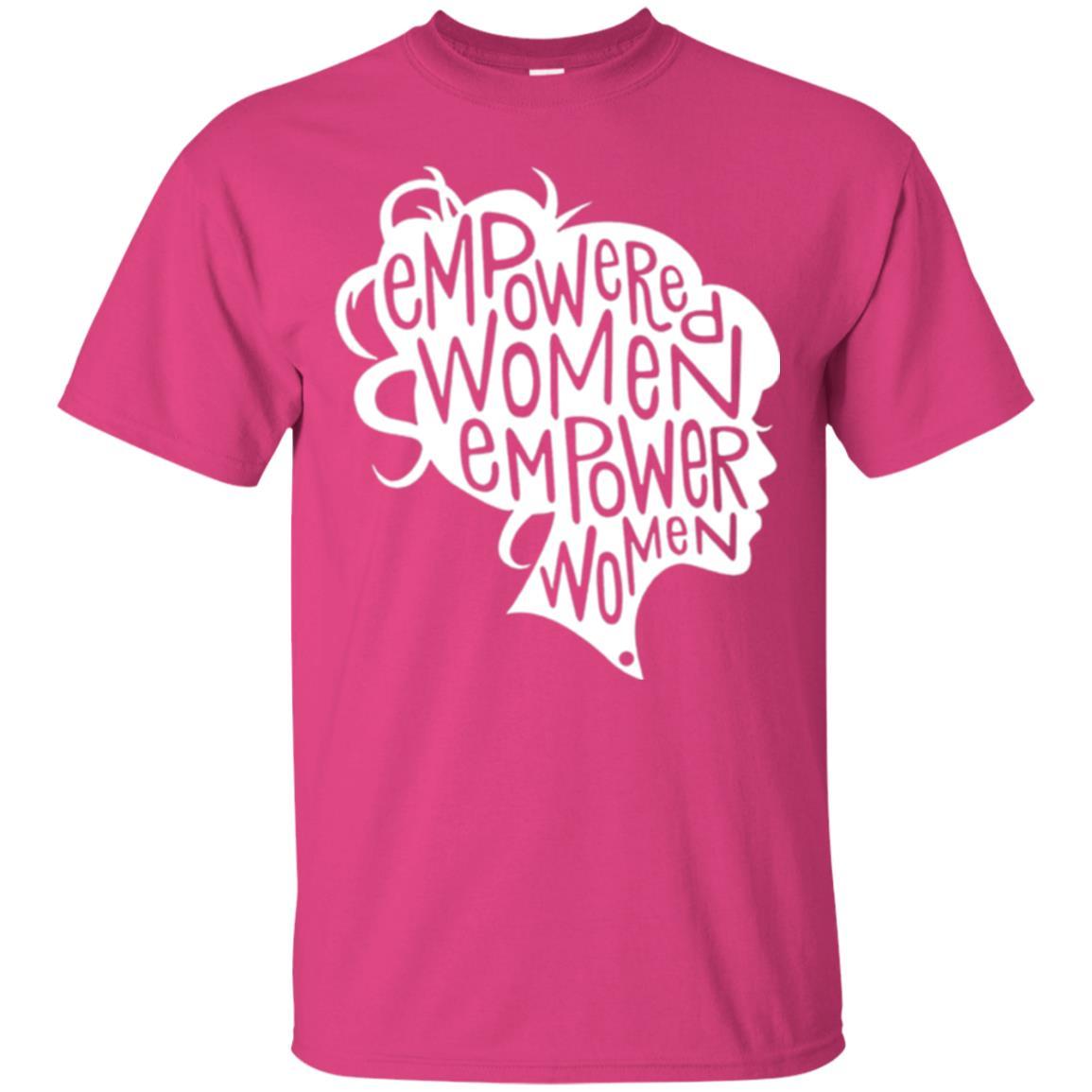Feminist T-shirt Empowered Women Empower Woman Heliconia