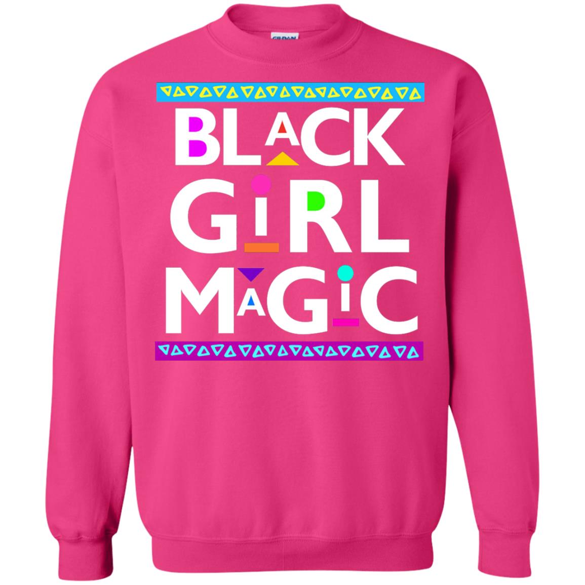 Black Girl Magic T-shirt Women_s Black History Heliconia
