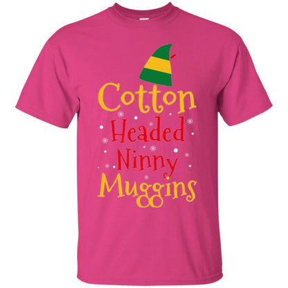 Funny Elf T-shirt Cotton Headed Ninny Muggins Heliconia