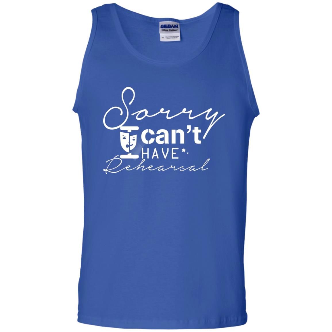 Sorry I Cant I Have Rehearsal Pardon Day Shirt Royal