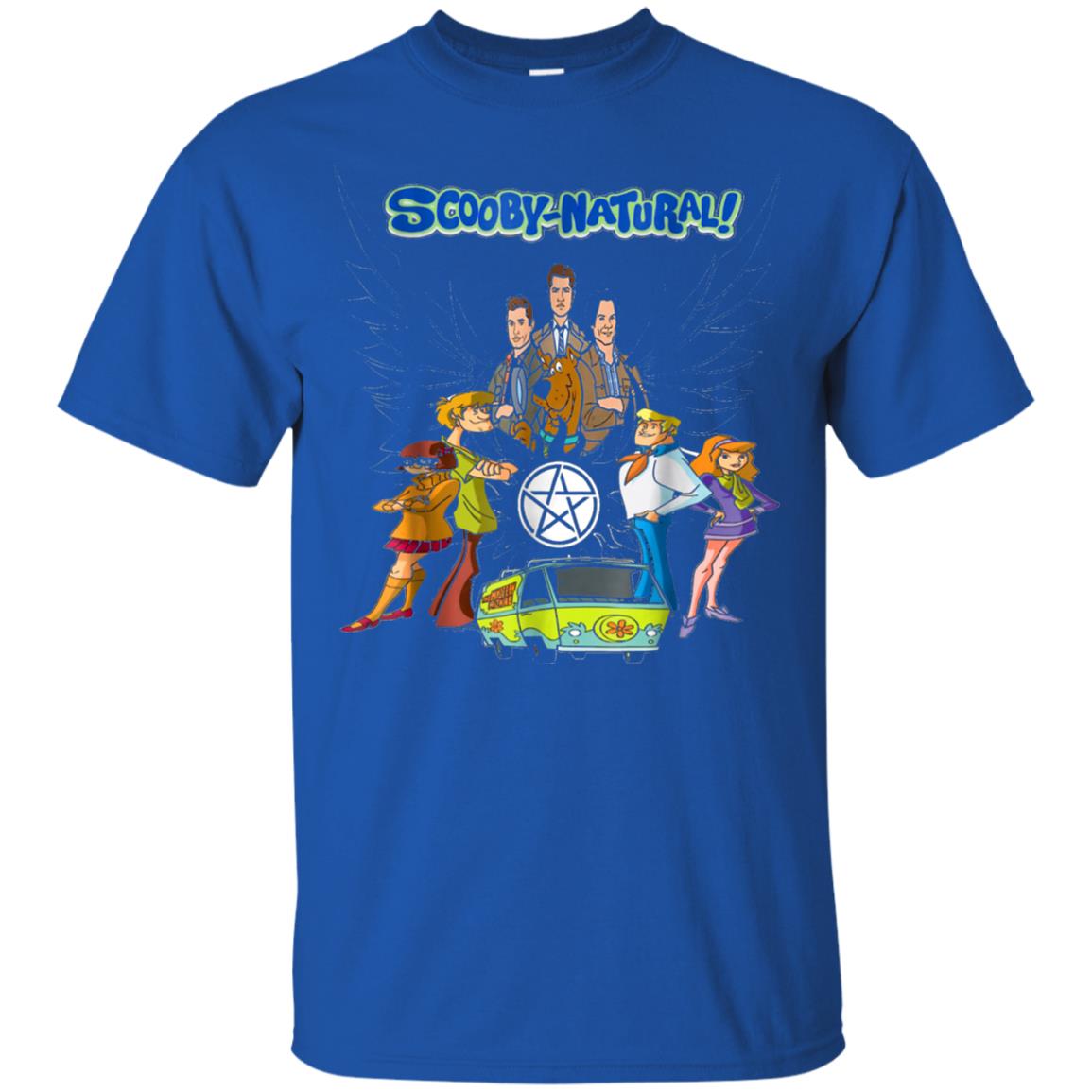 Scooby Natural Mystery Team Cartoon Shirt Royal