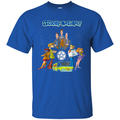 Scooby Natural Mystery Team Cartoon Shirt Royal
