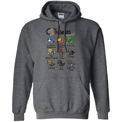 Catvengers Cat Lover Shirt Dark Heather