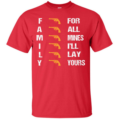 Family For Mines I'll Lay Yours Shirt Red