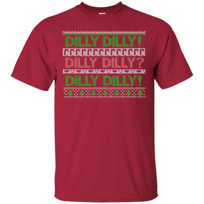 Christmas T-shirt Dilly Dilly Cardinal