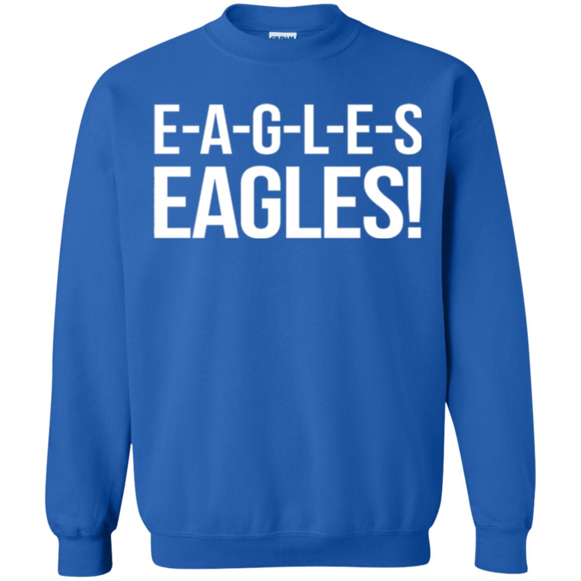 E-a-g-l-e-s Eagles Chant T-shirt Royal