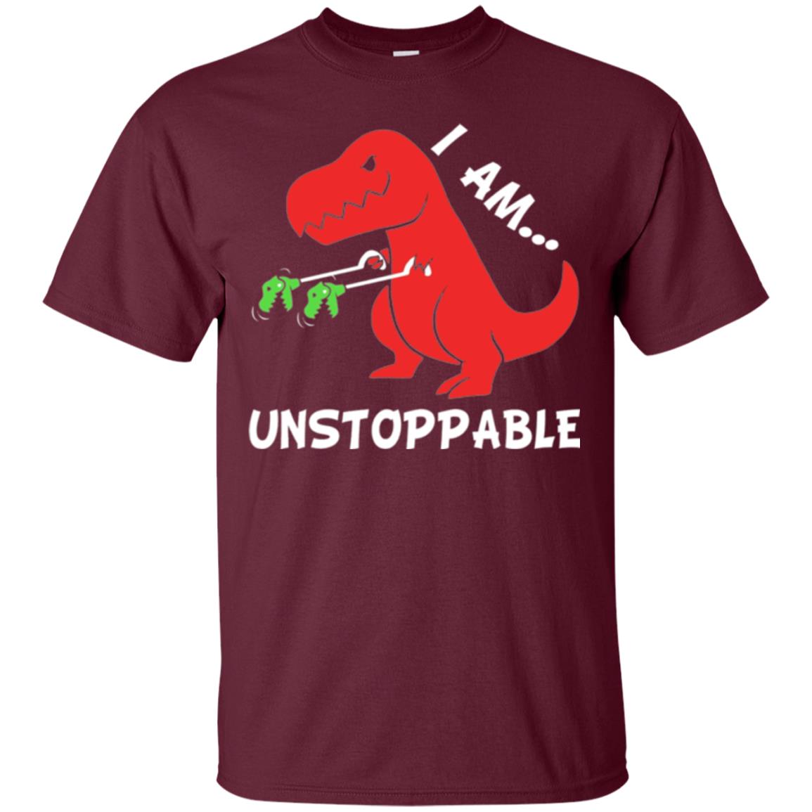 I Am Unstoppable T-shirt Maroon