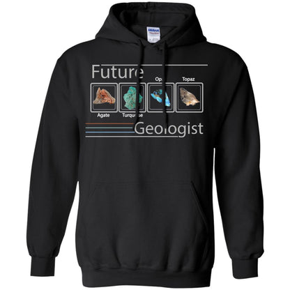 Science T-shirt Future Geologist Black