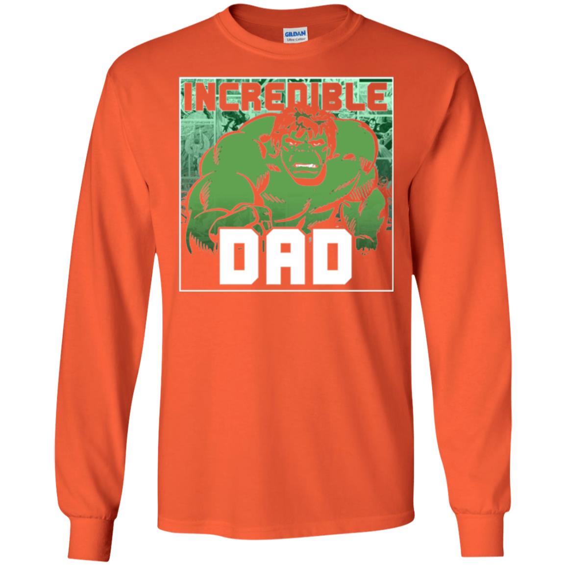 Daddy T-shirt Incredable Dad Orange
