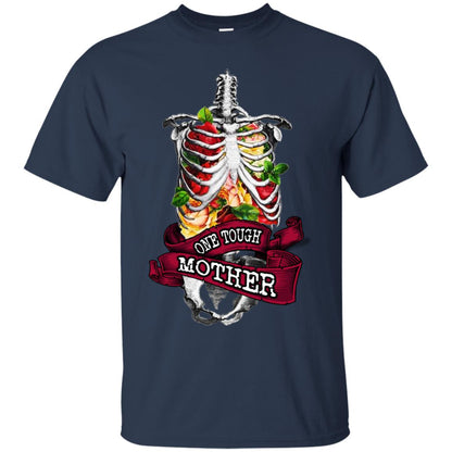 One Tough Mother Mommy Shirt Navy