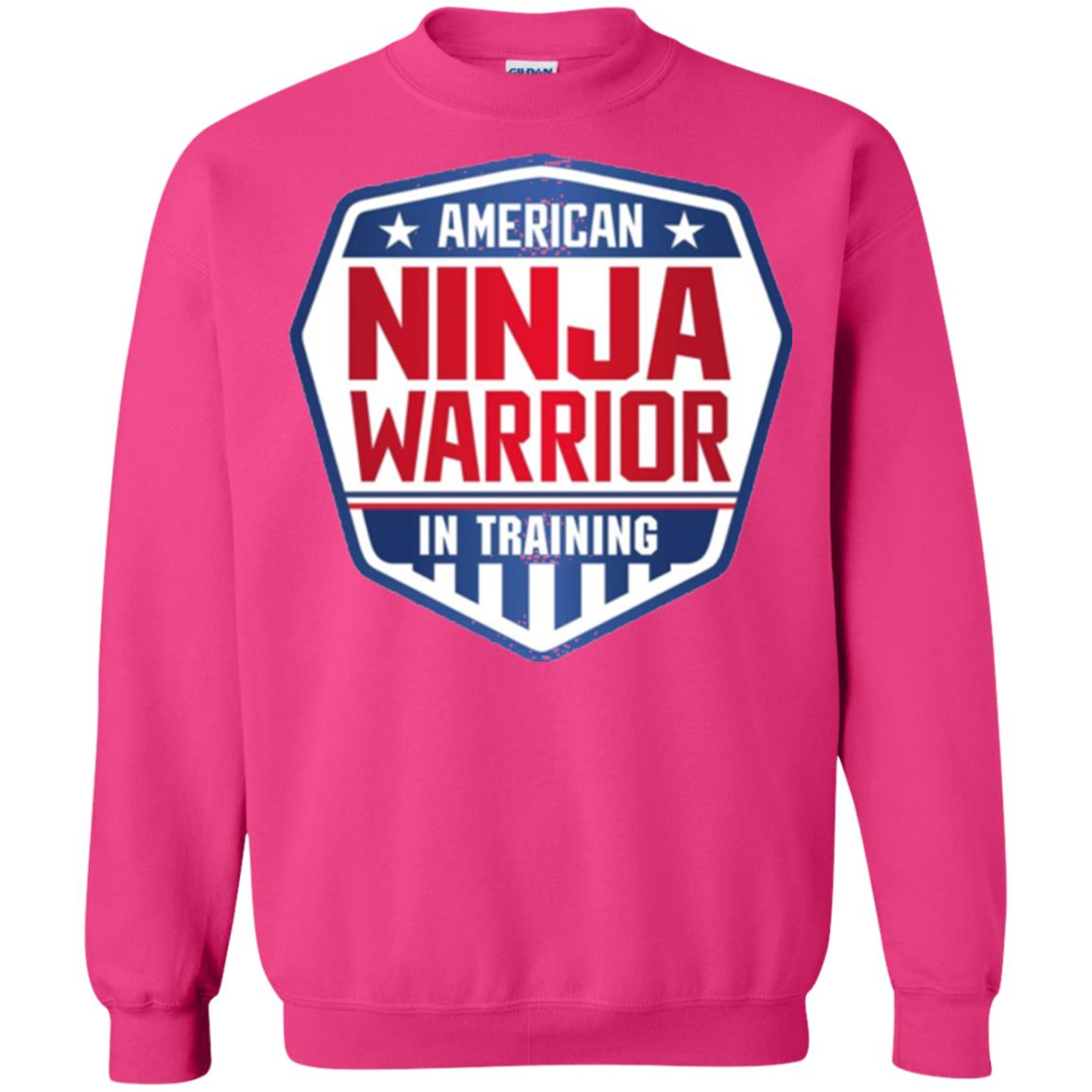 American Ninja Warrior In Training T-shirt Heliconia