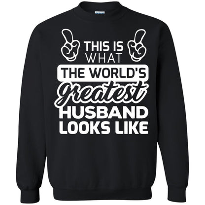 World_s Greatest Husband Best Husband Ever Looks Like T-shirt Black