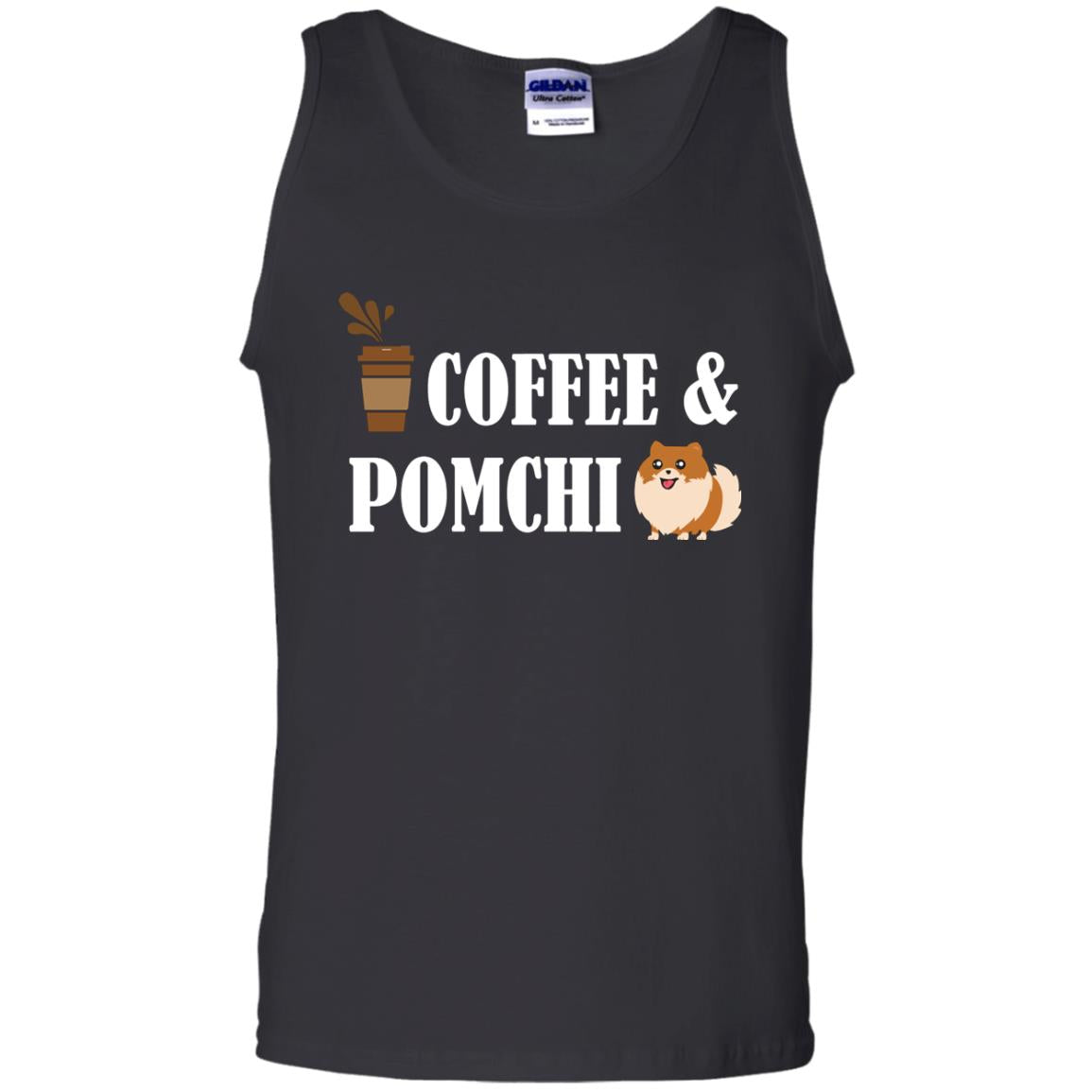 Coffee And Pomchi Lover Shirt Black