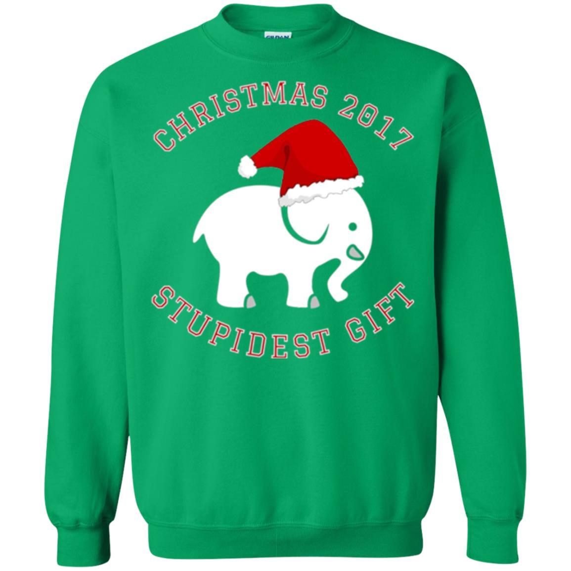 Elephant T-shirt Christmas 2017 T-shirt Irish Green