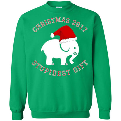Elephant T-shirt Christmas 2017 T-shirt Irish Green