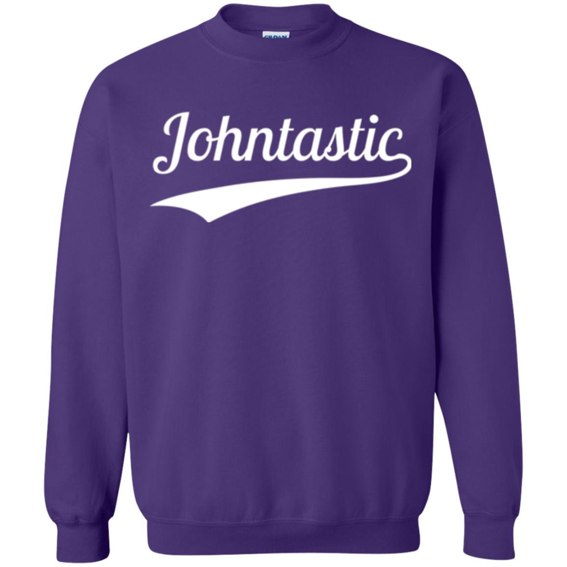 Funny John T-shirt Johntastic Purple