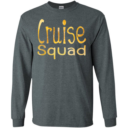 Cruise Squad T-shirt Funny Party Dark Heather