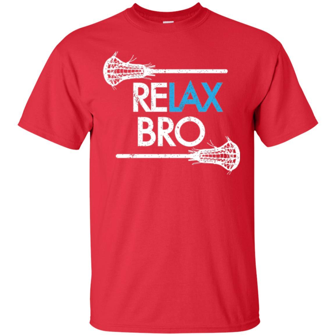 Lacrosse T-shirt Relax Bro T-shirt Red