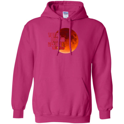 Blood Moon T-shirt Total Lunar Eclipse 1.31.2018 Heliconia