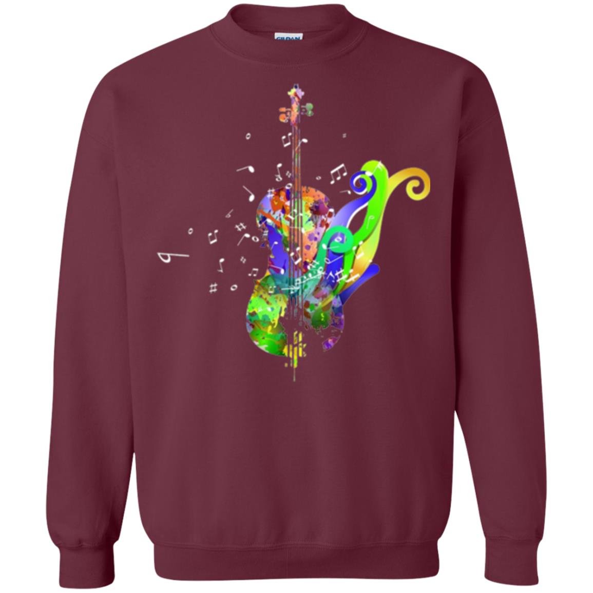 Violin Musical Artist Music T-shirt Maroon