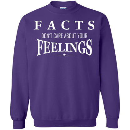 Facts Don't Care About Your Feelings T-shirt Purple