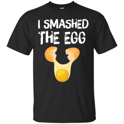 I Smashed The Egg Shirt Black
