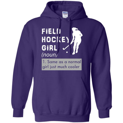 Field Hockey Girl Hockey Lover T-shirt Purple