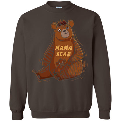 First Time Mothers Day Shirts Mama Bear Dark Chocolate