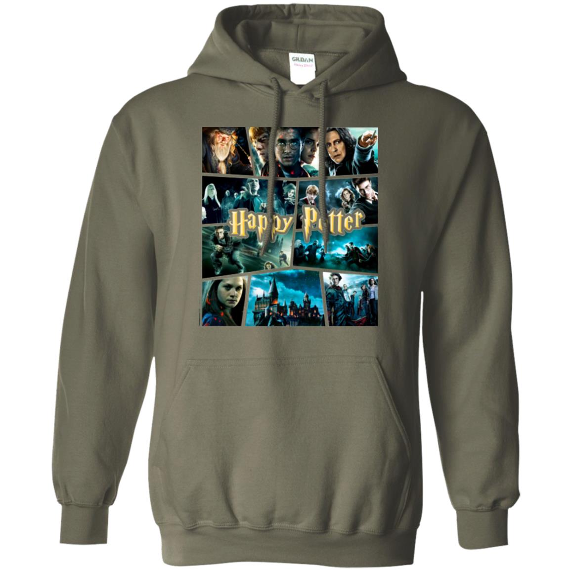 Harry Potter Characters T-shirtG185 Gildan Pullover Hoodie 8 oz.