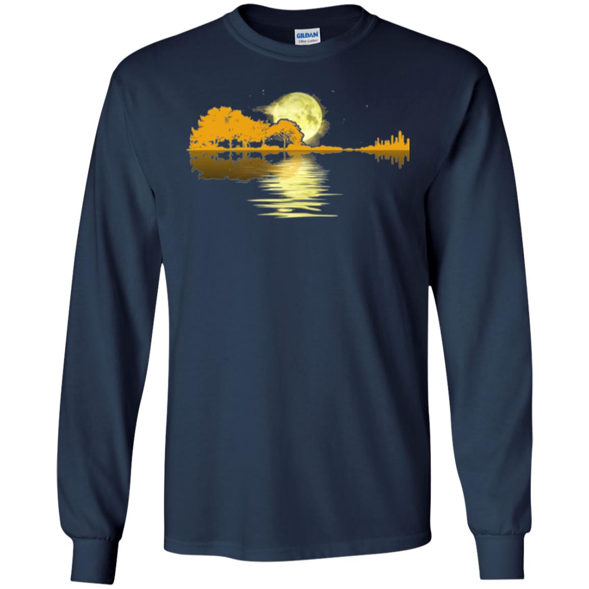 Guitar Lake Shadow T-shirt Navy