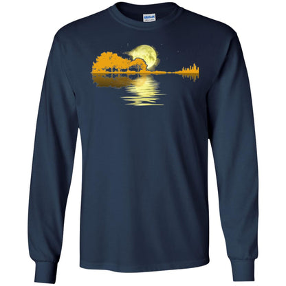 Guitar Lake Shadow T-shirt Navy