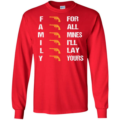 Family For Mines I'll Lay Yours Shirt Red