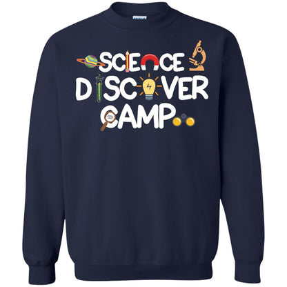Science Discover Camp Summer Trip Shirt Navy