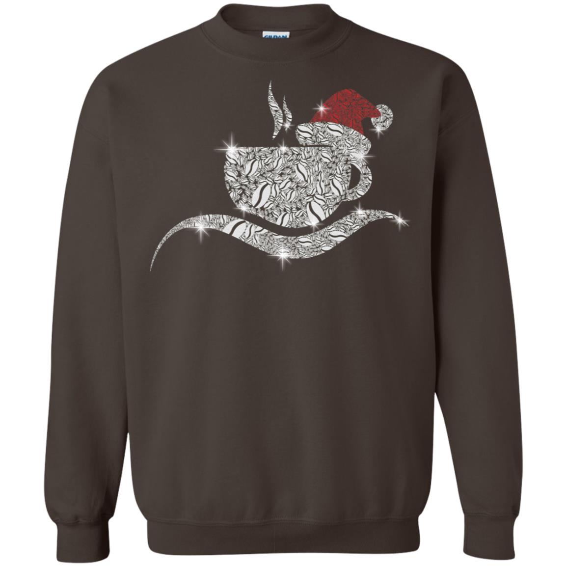 Coffee Glass Christmas Gift Drinking Lovers Shirt Dark Chocolate