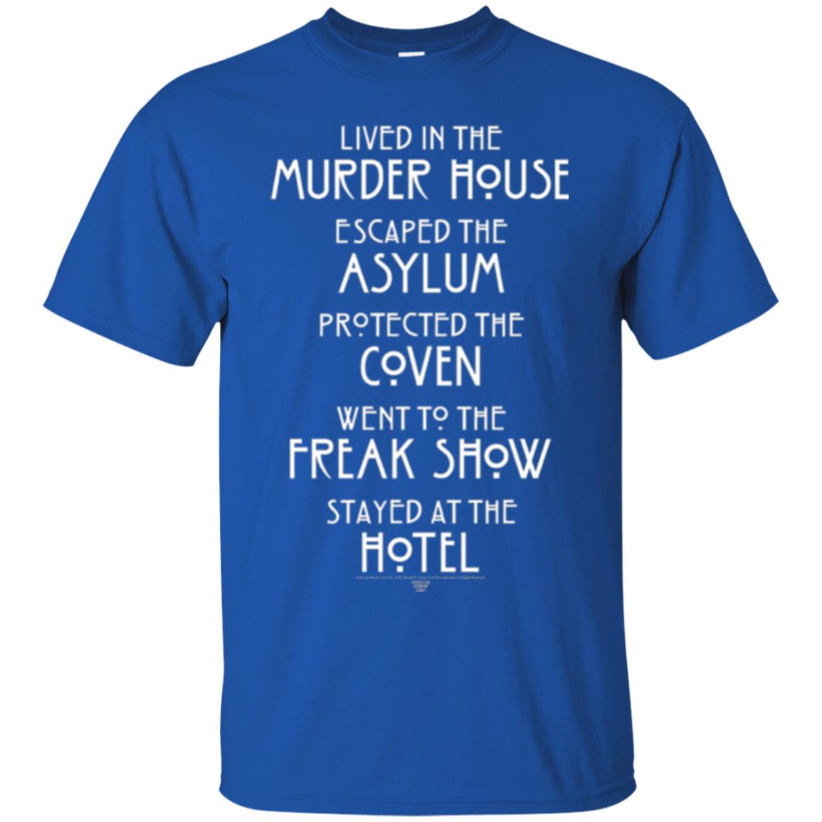 American Horror Story T-shirt Lived In The Murder House Royal