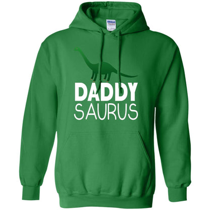 Daddy Saurus Dinosaur Matching Daddy T-shirt Irish Green