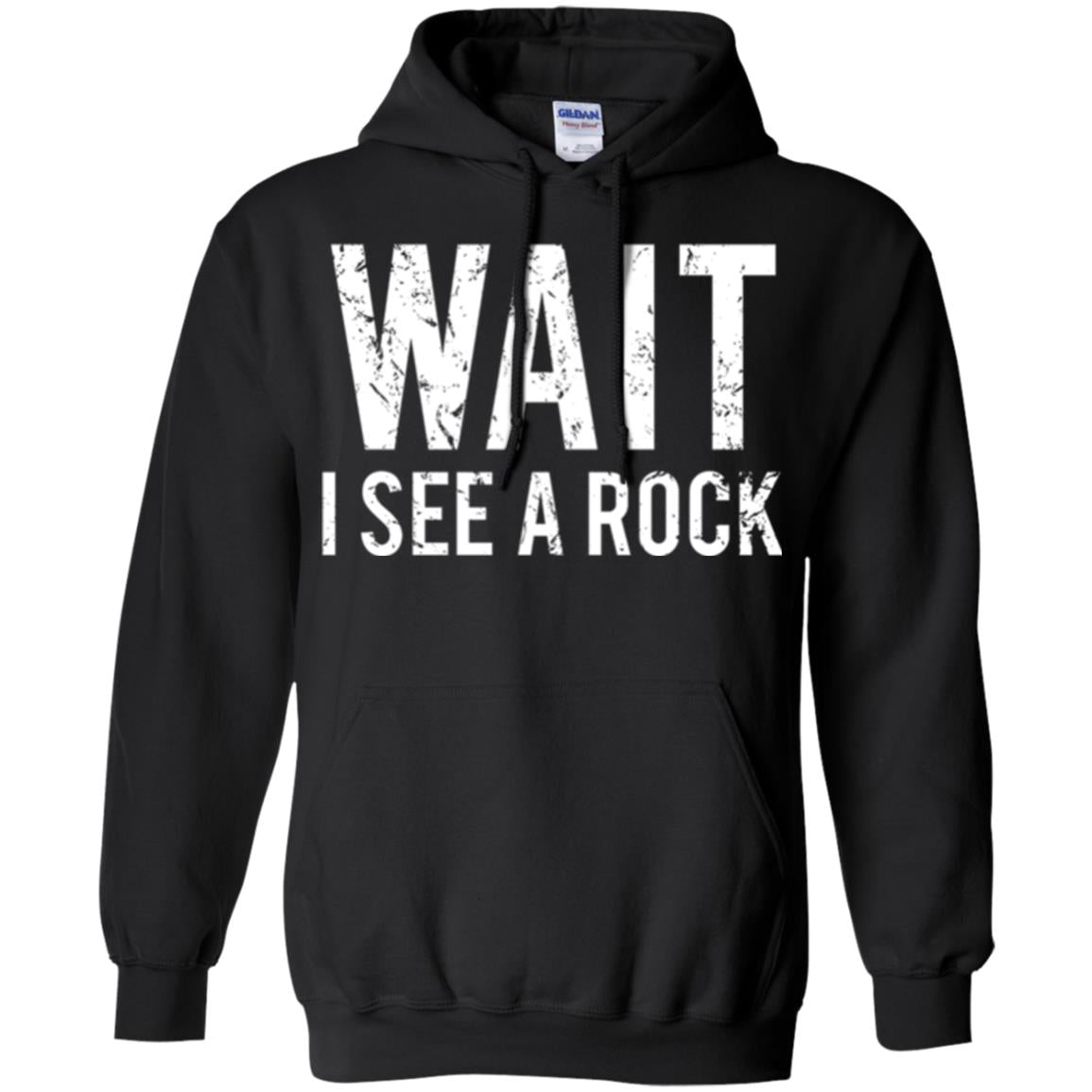 Geology T-shirt I See A Rock Black