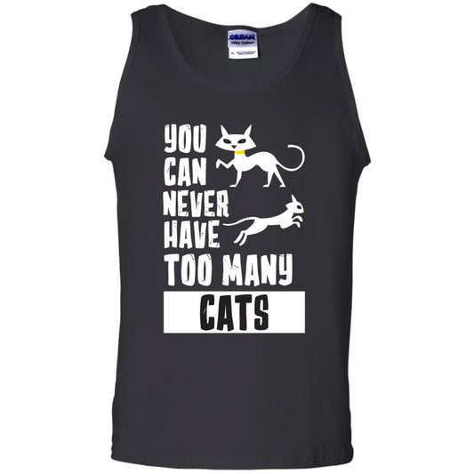 You Can Never Have Too Many Cats Shirt Black