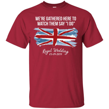 Royal Wedding 05-19-2018 Watch Party T-shirt Cardinal