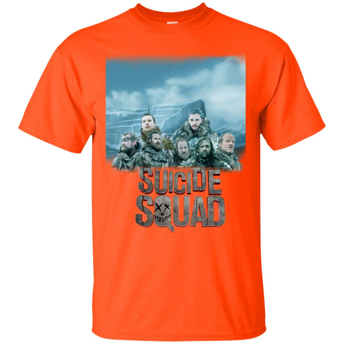 Suicide Squad Game Of Thrones Version T-shirt Orange