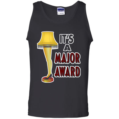 Christmas T-shirt It_s A Major Award Leg Lamp Black