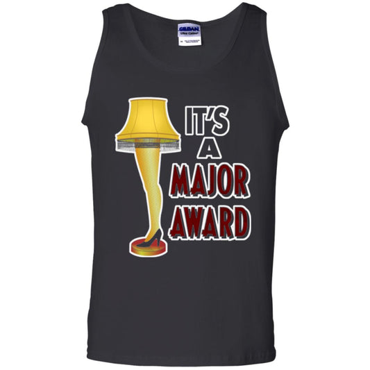 Christmas T-shirt It_s A Major Award Leg Lamp Black