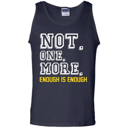 Not One More Enough Is Enough T-shirt Navy