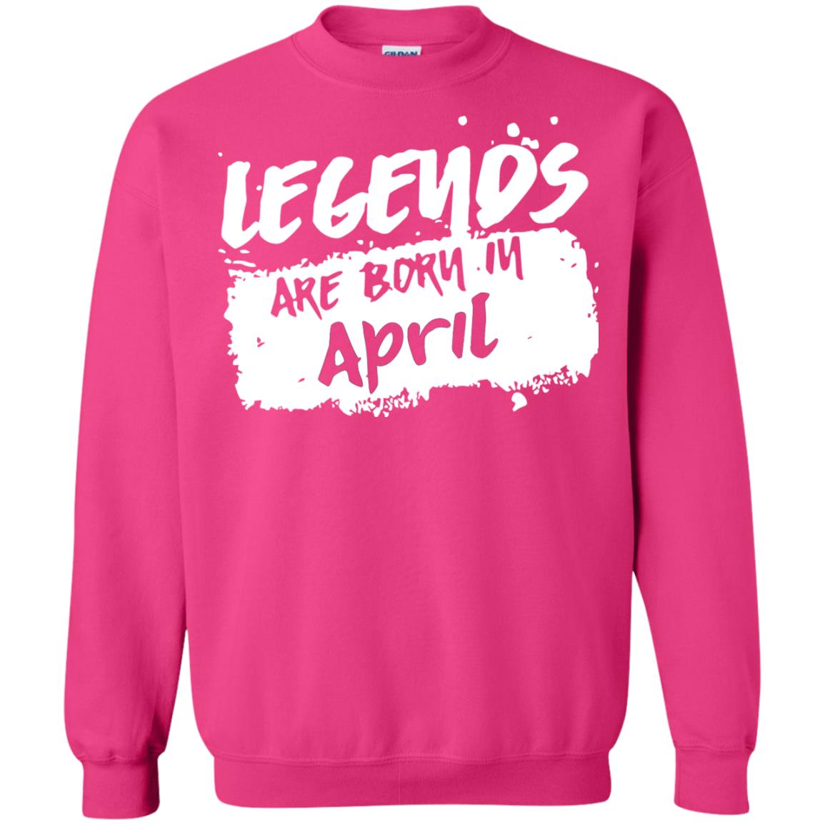 April Birthday Shirt Legends Are Born In April Heliconia
